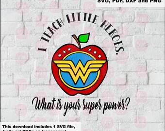 Download Super Teacher Svg Etsy