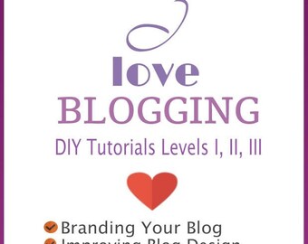 Blogging DIY Tutorials eBook: Blog Design, SEO + Make Money