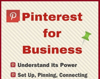 Pinterest for Business Ebook, Etsy Seller Guide (PDF)