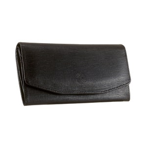 Handmade leather womens wallet purse EMILY in blue | Epi, laser cut perforated, croc croco, jean print - wedding bag | Ethically made