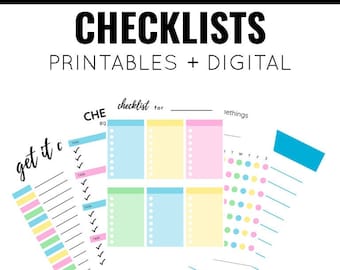 Checklists for EVERYTHING