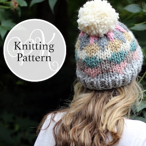 Knitting Pattern Marion Hat Instant Download