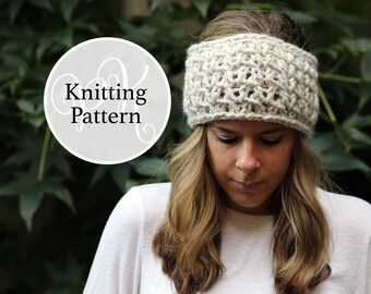 Knitting Pattern Holland Headband Instant Download