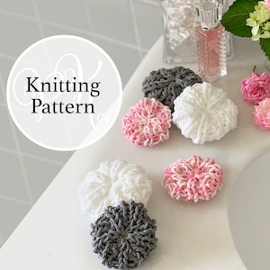 Knitting Pattern Severna Scrubbie Pad Instant Download