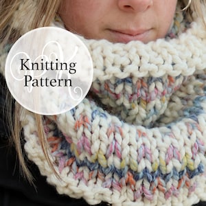 Knitting Pattern Worcester Cowl Instant Download