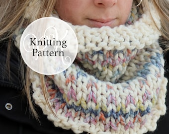 Knitting Pattern Worcester Cowl Instant Download