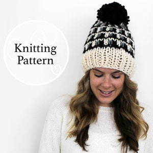 Knitting Pattern Rosedale Hat Instant Download