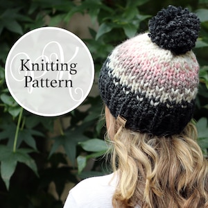 Knitting Pattern Ellicott Hat Instant Download