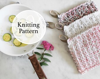 Knitting Pattern Riviera Trivet Instant Download