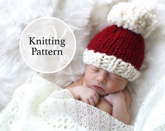 Download istantaneo del modello per maglieria di Babbo Natale