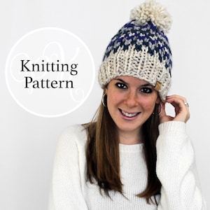 Knitting Pattern Odenton Hat Instant Download