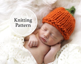 Little Pumpkin Knitting Pattern Instant Download