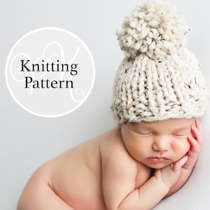 Hibiscus Hat Knitting Pattern Instant Download