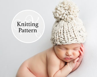 Hibiscus Hat Knitting Pattern Instant Download