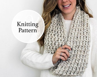 Knitting Pattern Rockville Cowl Instant Download