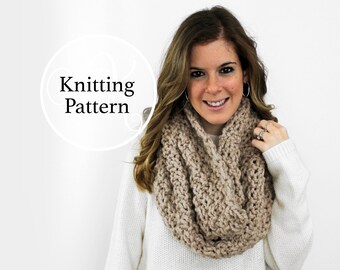 Knitting Pattern Wicomico Cowl Instant Download