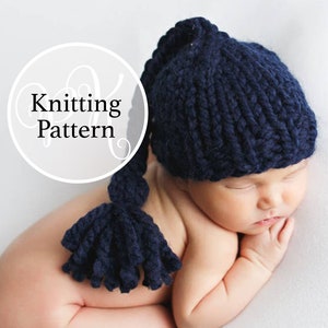 Daffodil Hat Knitting Pattern Instant Download