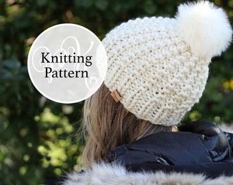 Knitting Pattern Galena Hat Instant Download