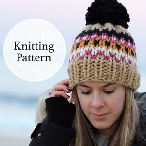 Knitting Pattern Bayside Hat Instant Download