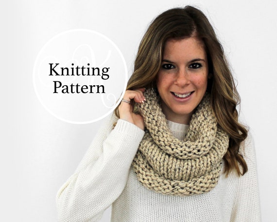 Knitting Pattern Urbana Cowl Instant Download | Etsy