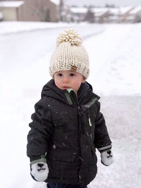 Knit Kids Hat Child Toddler Beanie 