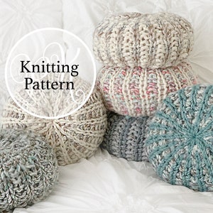 Knitting Pattern Pasadena Pillow Instant Download