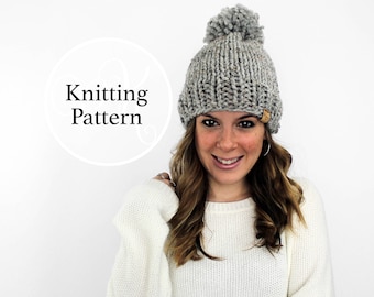 Knitting Pattern Pokomoke Hat Instant Download