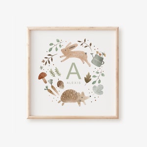 woodland nursery decor, woodland art prints, nursery decor, woodland animal prints, woodland artwork, woodland nursery prints