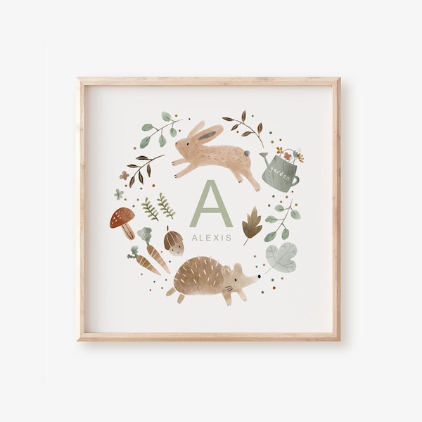 woodland nursery decor, woodland art prints, nursery decor, woodland animal prints, woodland artwork, woodland nursery prints