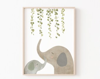 Safari Nursery Prints, safari nursery decor, safari kids print, Safari Nursery Art, Elephant Nursery Print, nursery prints, nursery wall art