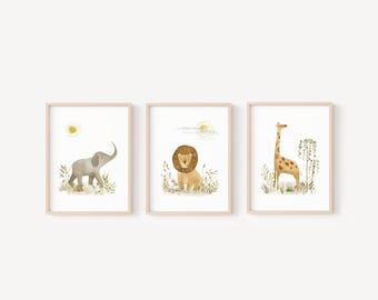 safari nursery decor,  Safari Nursery Print, safari animal prints, nursery wall art, safari art print, safari wall decor, nursery prints
