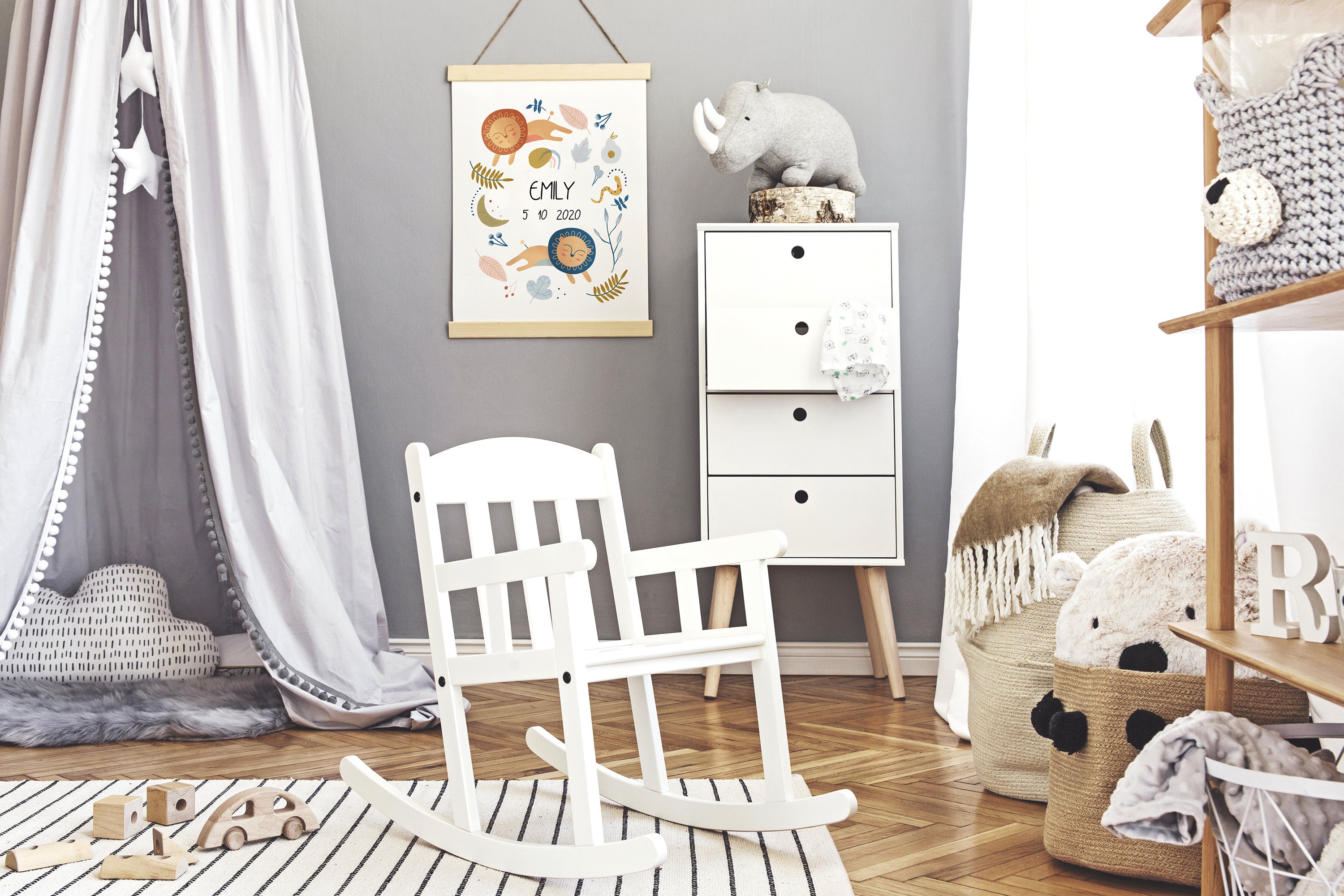 Safari Kinderzimmer Druck Safari Kinderzimmer Kunst Löwe | Etsy