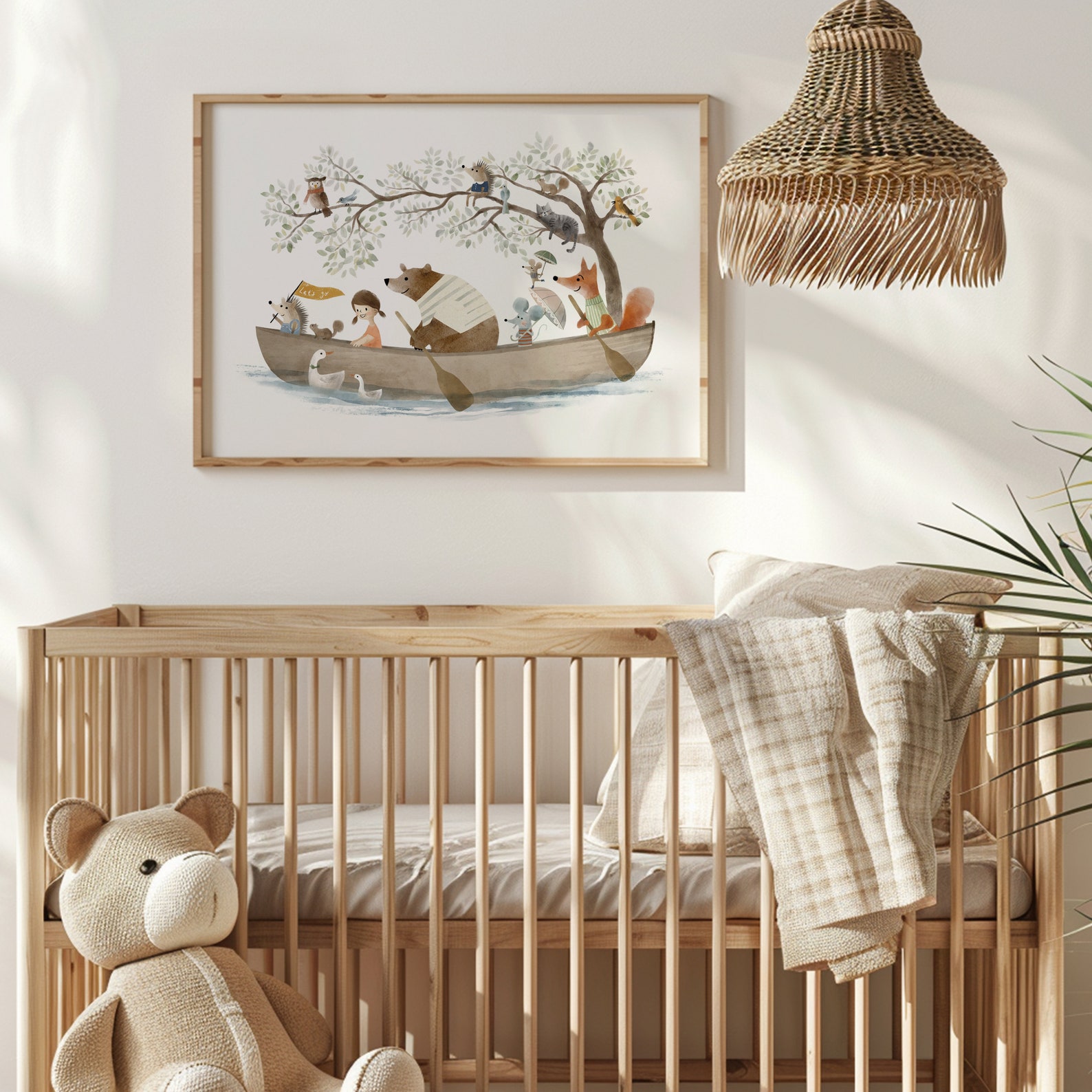 Woodland Nursery Decor, Woodland Art Prints, Nursery Decor, Woodland ...
