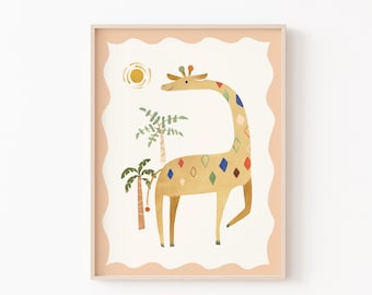 stampa safari per cameretta, arte safari per cameretta, stampa artistica di leoni, stampa di animali del safari, arte murale per cameretta, decorazioni per cameretta, stampe per cameretta