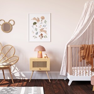 Woodland Nursery Decor, Woodland Art Prints, Nursery Decor, Woodland ...
