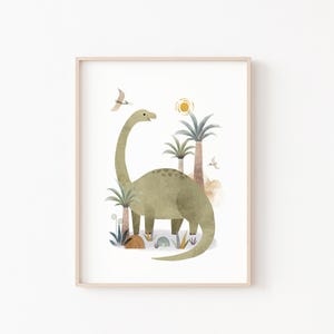 dinosaur nursery decor, dinosaur art print, dinosaur art boys, dinosaur art kids, dinosaur wall art, dinosaur art kids image 7