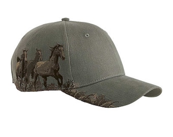 DRI-DUCK HEADWEAR Mustang Cap - D3264 with laser engraved patch added to the front