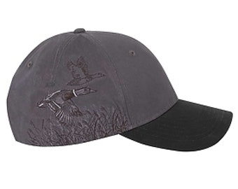 DRI-DUCK HEADWEAR Mallard Collections Edition Cap - D3365 with laser engraved patch added to the front