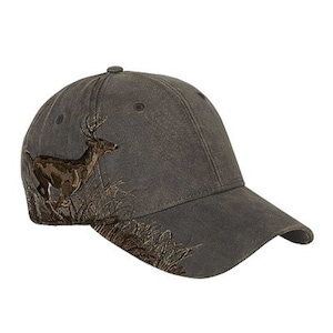 DRI-DUCK HEADWEAR Dri Duck Buck Hat - D3301 with laser engraved patch added to the front