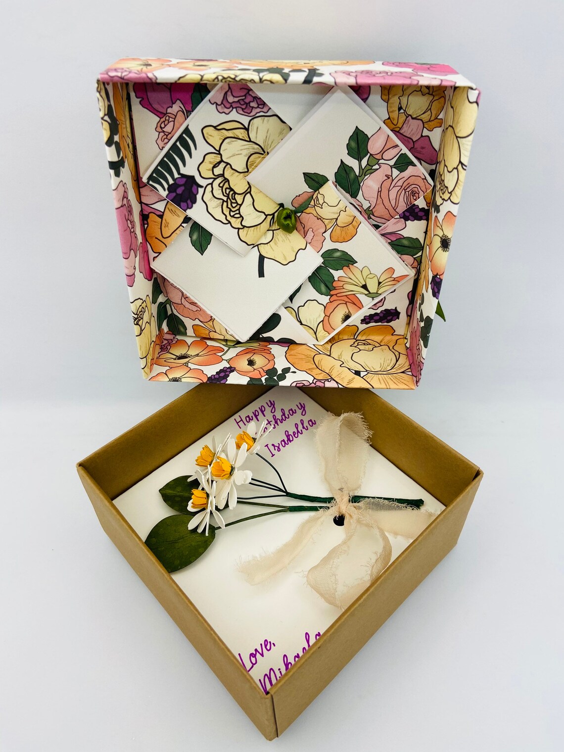 Greeting Card in a Box Etsy