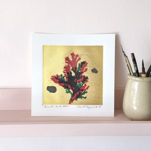 Seaweed Linocuts - Seconds Prints