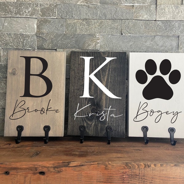 Letter Towel Hook Etsy