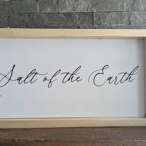 Custom Wood Framed Sign: Personalized Quote, Song Lyrics, Wall Art image 9