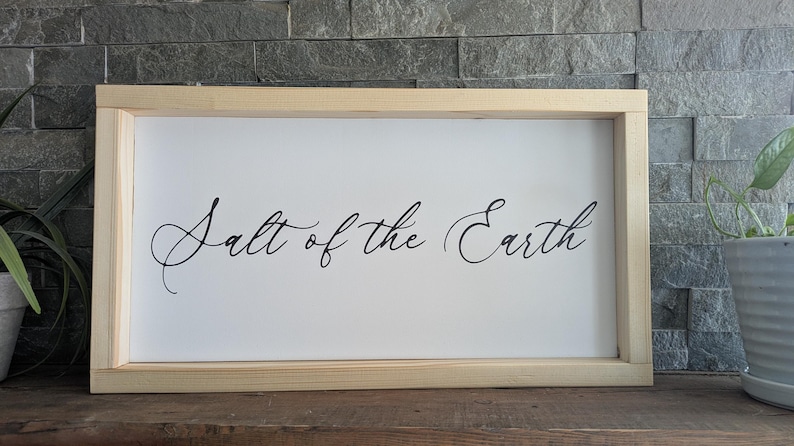 Custom Wood Framed Sign: Personalized Quote, Song Lyrics, Wall Art image 9