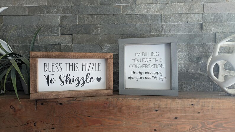 Custom Wood Framed Sign: Personalized Quote, Song Lyrics, Wall Art image 14