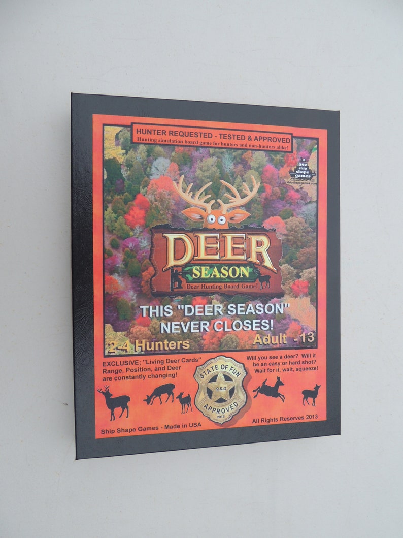 DEER SEASON board game is a new Deer Hunting Game that captures the essence of an actual hunt. image 5