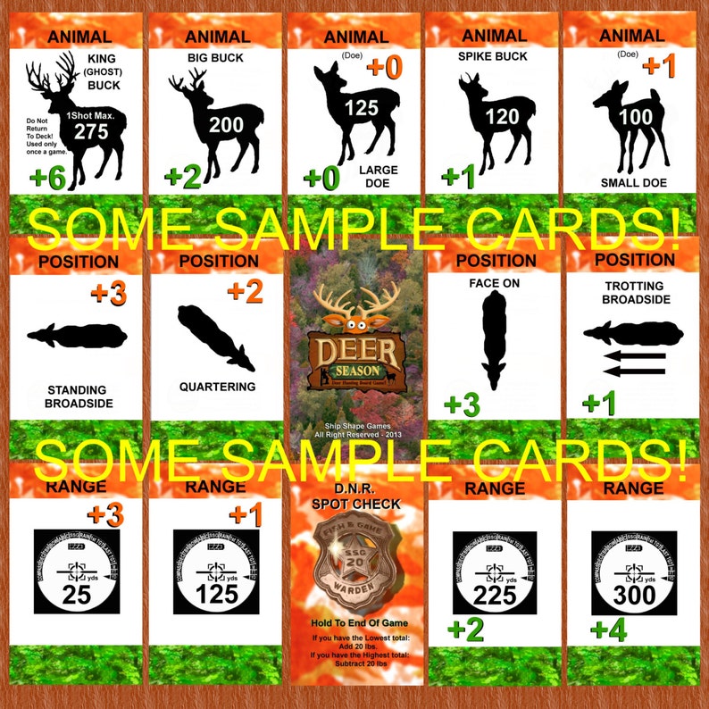 DEER SEASON board game is a new Deer Hunting Game that captures the essence of an actual hunt. image 3