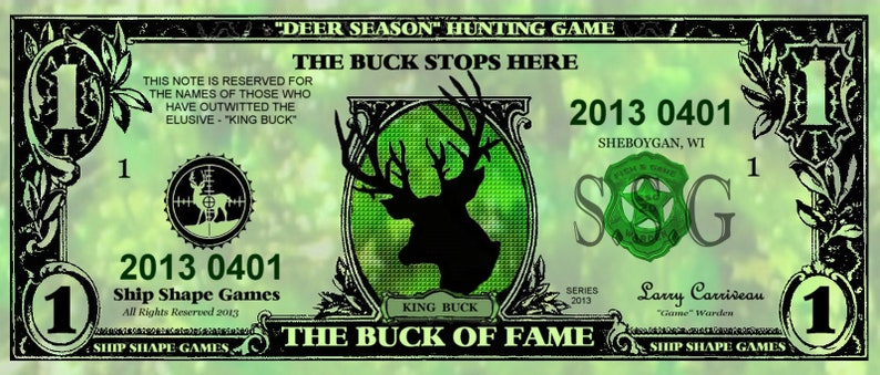 DEER SEASON board game is a new Deer Hunting Game that captures the essence of an actual hunt. image 8
