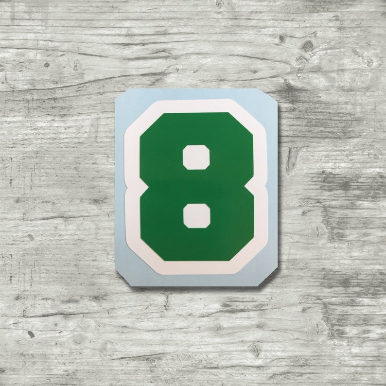 Helmet Decal Stickers Helmet Number Decals for Baseball Etsy