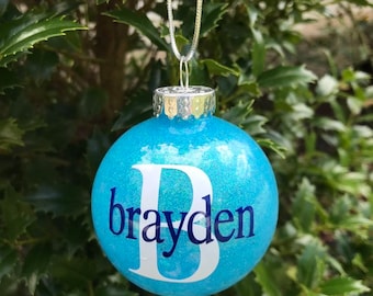 Custom kids personalized Xmas ornaments, boys and girls toddler gifts, teen dated 2023 stocking stuffer ideas